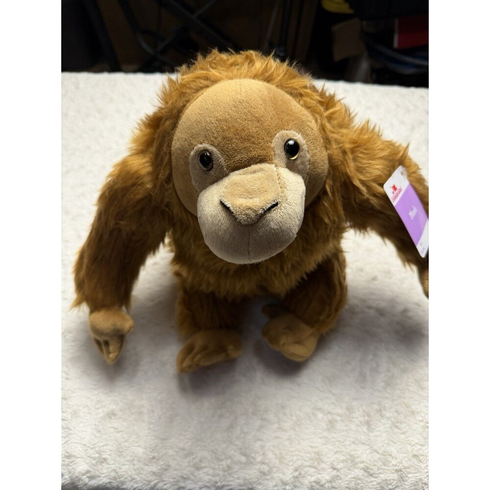 Wild Republic Brown Beige Monkey Medium Plush Stuffed Animal Toy 14-24 in